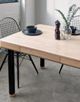 Adjustable-Height Eat-Work Table