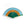 Sky blue / Green / Orange