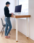 Adjustable-Height Desk